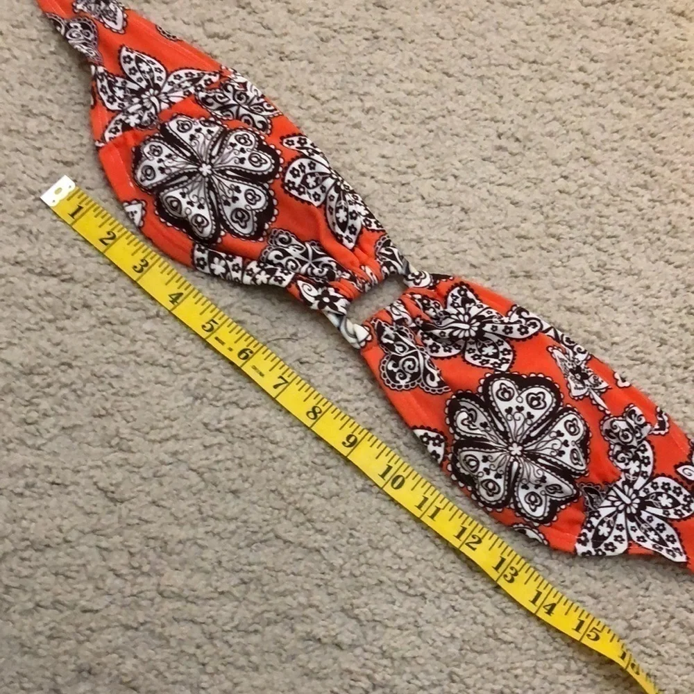 3/$25 Xhilaration Boho Style Bandeau Bikini Top Size M